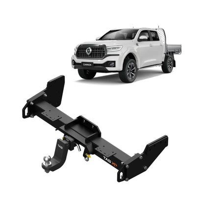 GWM Cannon Cab Chassis (09/2020 - On) - TAG Extreme Recovery Towbar & Direct Fit Wiring
