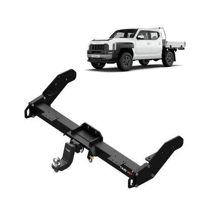 Kia Tasman Cab Chassis (04/2025 - On) - TAG Extreme Recovery (XR) Towbar & Direct Fit Wiring Kit